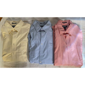 Land's End Big & Tall Supima Button Down Shirts - Lot of 3 - Men's 17 / 36 Tall